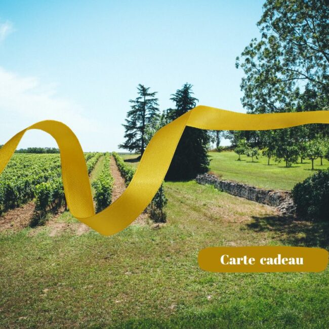 Carte cadeau oenologique